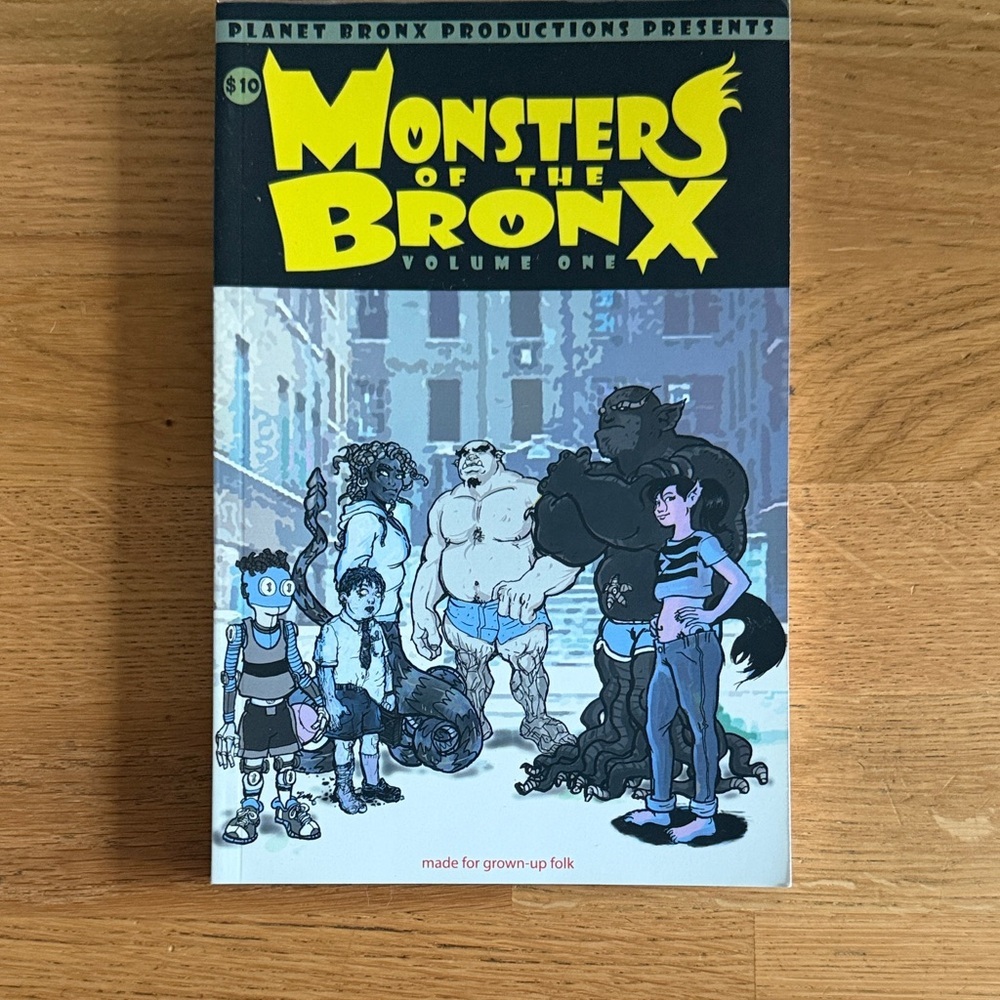 Monsters of the Bronx Volume One Comic Book